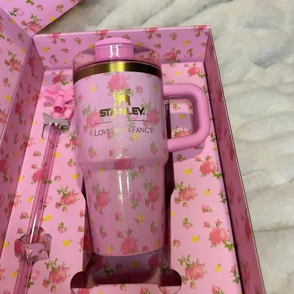 Stanley x LoveShackFancy Ibiza Sunset 20oz Tumbler - Picture 1 of 6